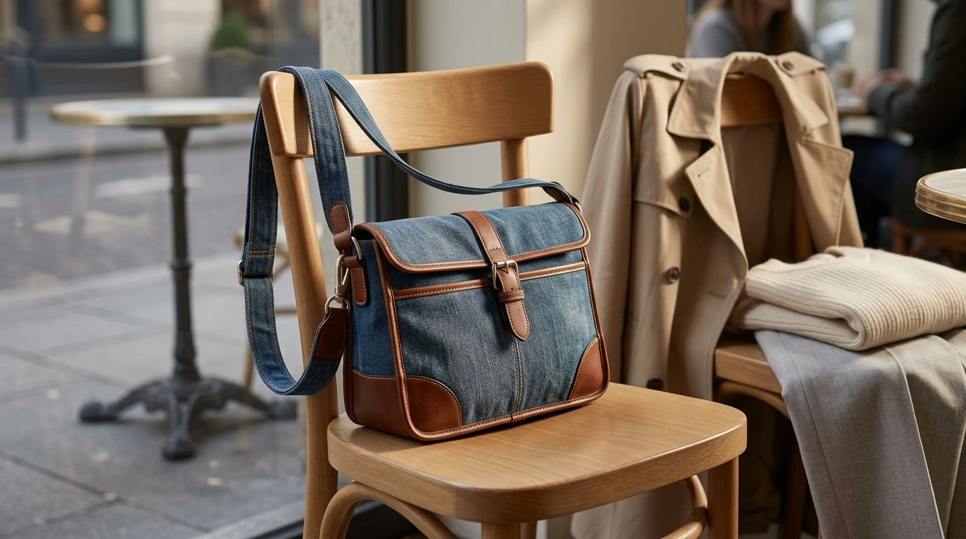 Denim & Leather Shoulder Bag: Style, Care, Buying Tips