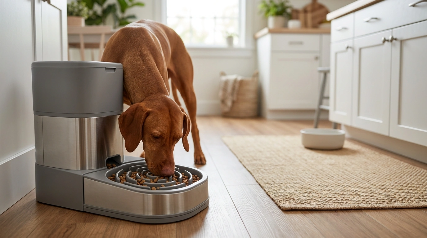 Automatic Dog Feeder With Slow Feeder Bowl: What to Buy